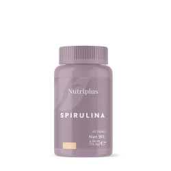 image of Nutriplus Spirulina Mavi-Yeşil Alg 60 Kapsül