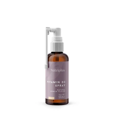 image of Nutriplus Vitamin D3 Sprey Limon Aromalı 20 ml