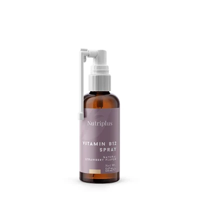 image of Nutriplus Vitamin B12 Sprey Çilek Aromalı 20 ml