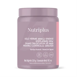 image of Nutriplus Kilo Verme Amaçlı Enerjisi Kısıtlanmış Gıda Çilek Aromalı 520 gr