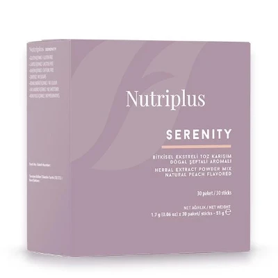 image of Nutriplus Serenity Şeftali Aromalı Çay 30 Adet