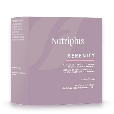 image of Nutriplus Serenity Ahududu Aromalı 30 Adet