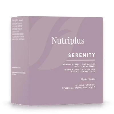 image of Nutriplus Serenity Earl Grey Doğal Çay 30 Adet