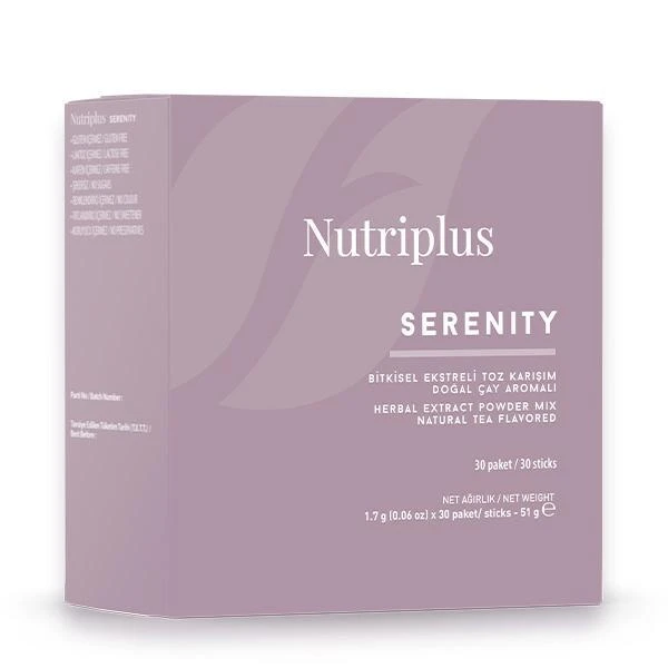 image of Nutriplus Serenity Earl Grey Doğal Çay 30 Adet