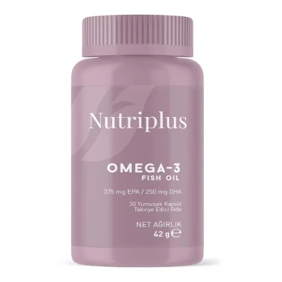 image of Nutriplus Omega 3 Balık Yağı 30 Kapsül