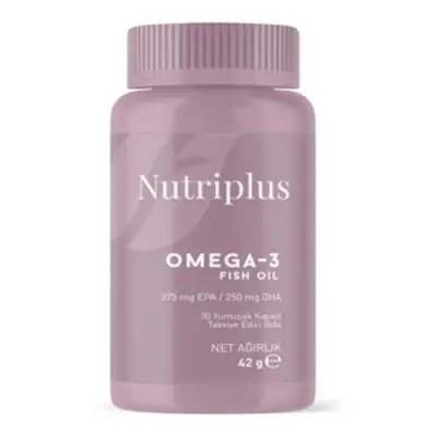 image of Nutriplus Omega 3 Balık Yağı 30 Kapsül
