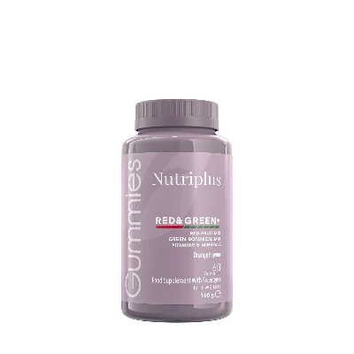image of Nutriplus Red & Green Mix Gummy 60 Adet