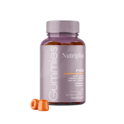 image of Nutriplus Focus Gummy Şeftali Aromalı 60 Adet