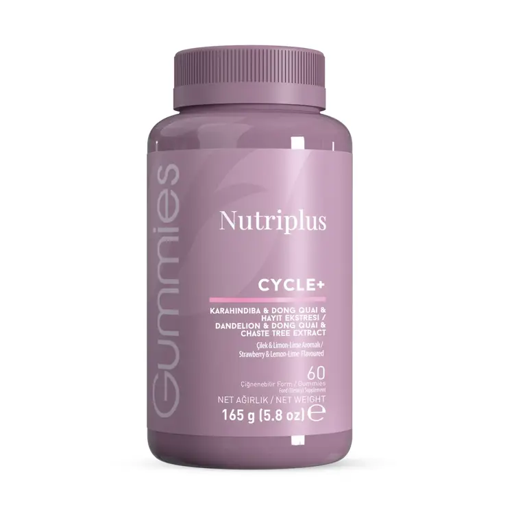 image of Nutriplus Cycle+ Gummy Çilek & Lime Aromalı 60 Adet