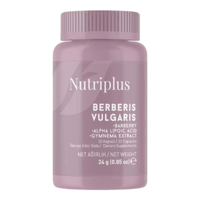 image of Nutriplus Berberis Vulgaris (Karamuk) Ekstresi 30 Kapsül