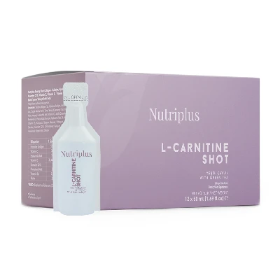 image of Nutriplus L-Carnitine  Shot 12’li Flakon