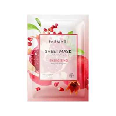 image of 5'li Energizing Narlı Kağıt Maske 28 gr