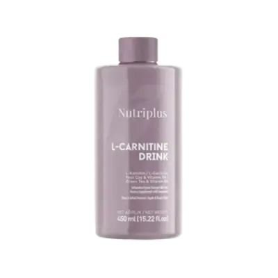image of Nutriplus L-Karnitin Elma & Şeftali Aromalı Takviye Edici Gıda 450 ml