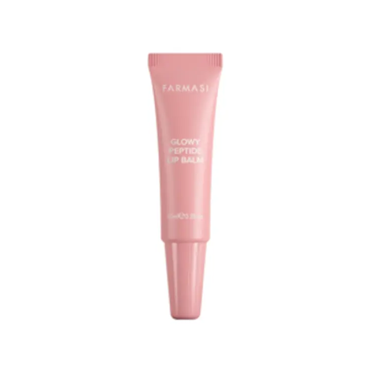 image of Glowy Peptide Lip Balm - Frosted Pink