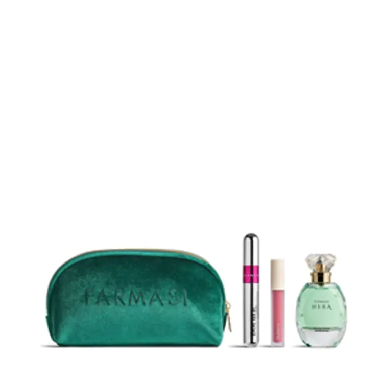 image of Makeup Set - Green Bag