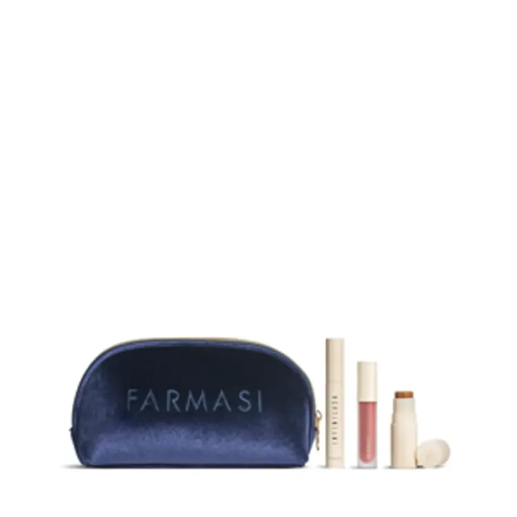 image of Makeup Set - Dark Blue Bag