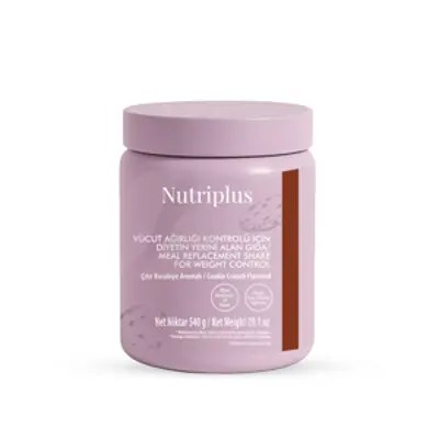 image of Nutriplus Çıtır Kurabiye Aromalı Kilo Verme Amaçlı Enerjisi Kısıtlanmış Gıda - 540 gr