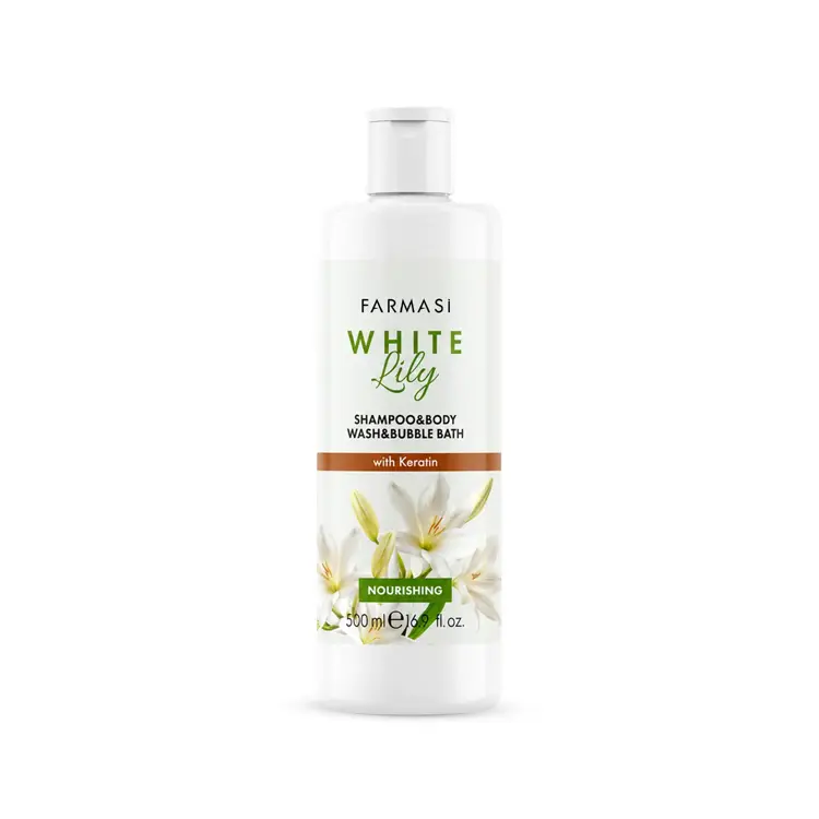 image of White Lilly Şampuan & Duş Jeli & Banyo Köpüğü 500ml
