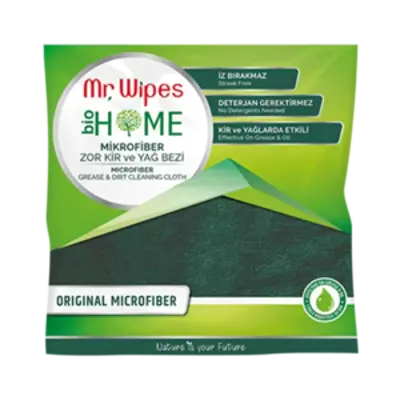 image of Mr. Wipes Mikrofiber Zor Kir & Yağ Bezi 40 x 40 cm