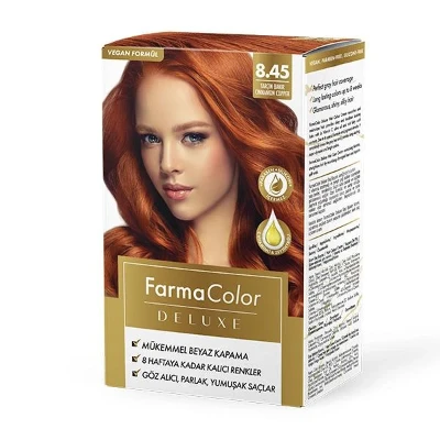 image of Farmacolor Deluxe Saç Boyası - Tarçın Bakır 8.45