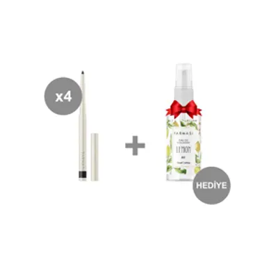 image of 4'lü Asansörlü Göz Kalemi 01 Black