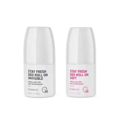 image of Soft Anti-Perspirant Kadın Deo Roll On 50 ml & Invisible Anti Perspirant Erkek Deo Roll On